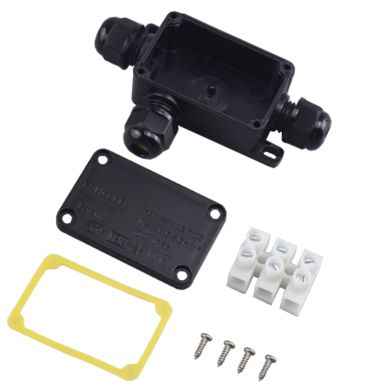 3 vias ao ar livre impermeável - Outdoor Lighting Junction avaliação e preço