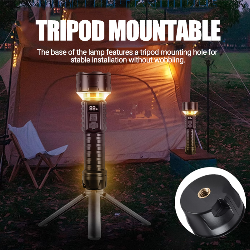 Lanterna led cob recarregável, - Outdoor Lighting Bulbs avaliação e preço