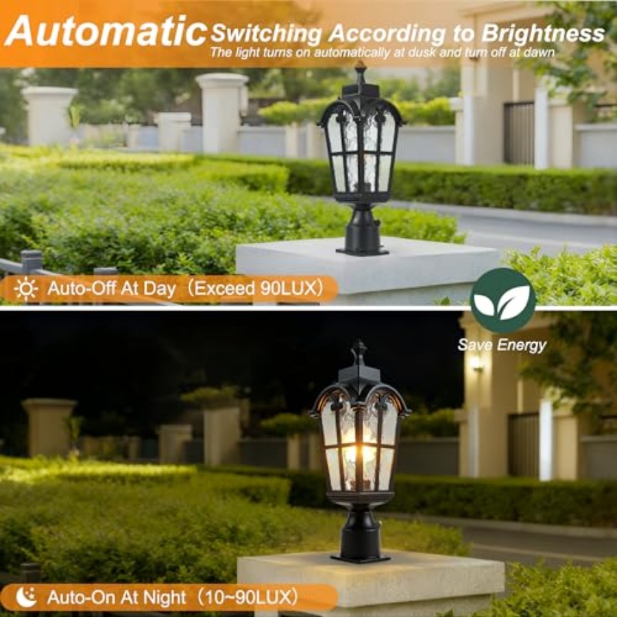 Luminárias de Poste Externas c - Outdoor Lighting Waterproof avaliação e preço