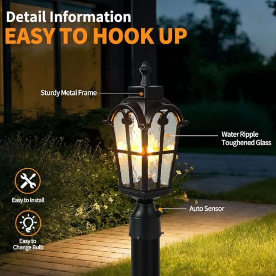 Luminárias de Poste Externas c - Outdoor Lighting Waterproof avaliação e preço