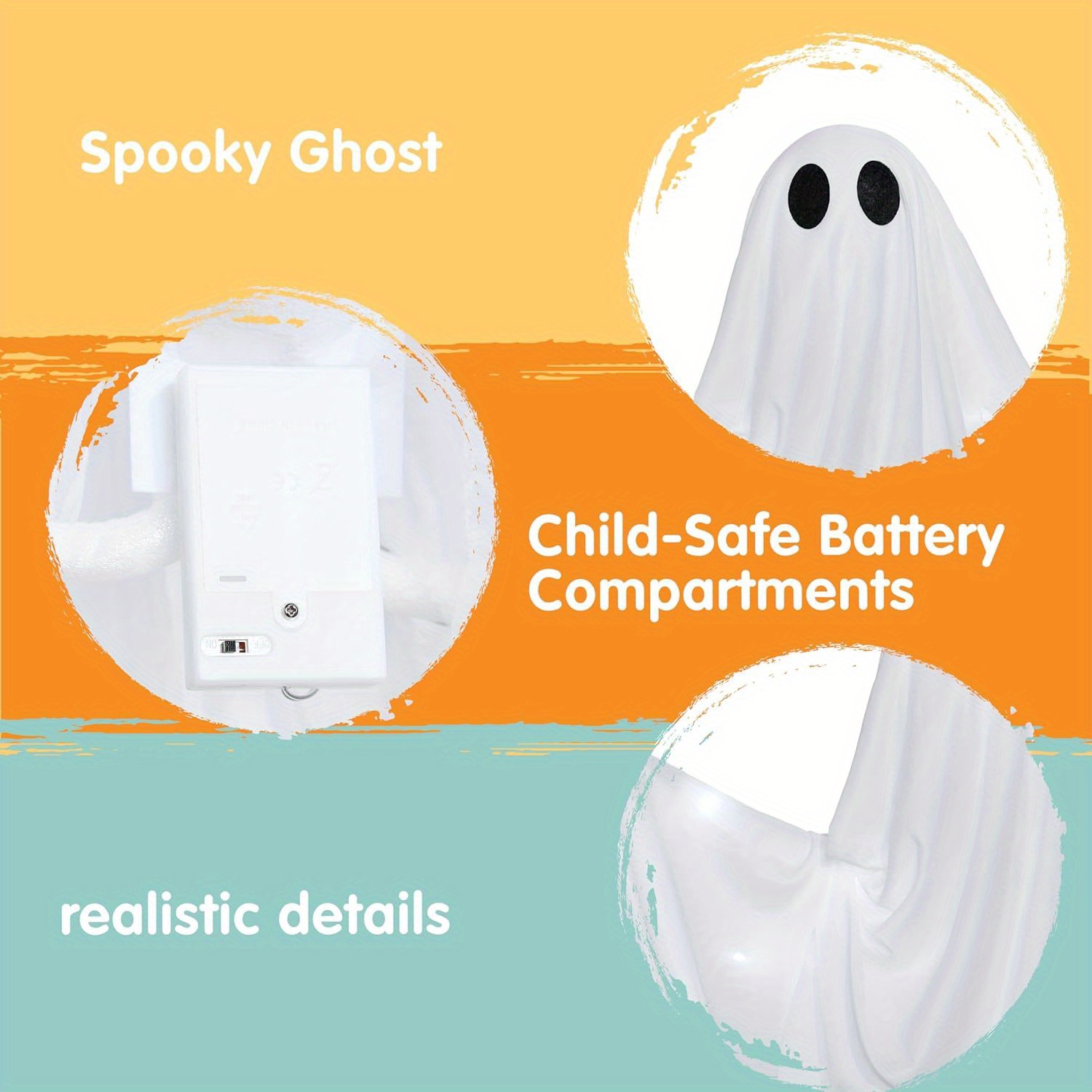 Fantasma Iluminado de Hallowee - Outdoor Lighting Ideas For Party avaliação e preço