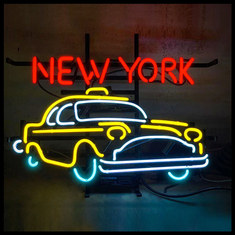 Sinal de néon para new york tá - Outdoor Lighting York avaliação e preço