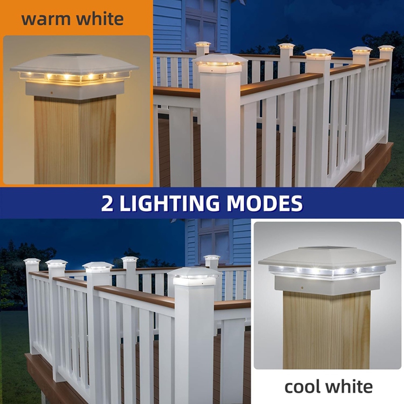 Pacote com 4 Luzes Solares par - Post Cap Light avaliação e preço
