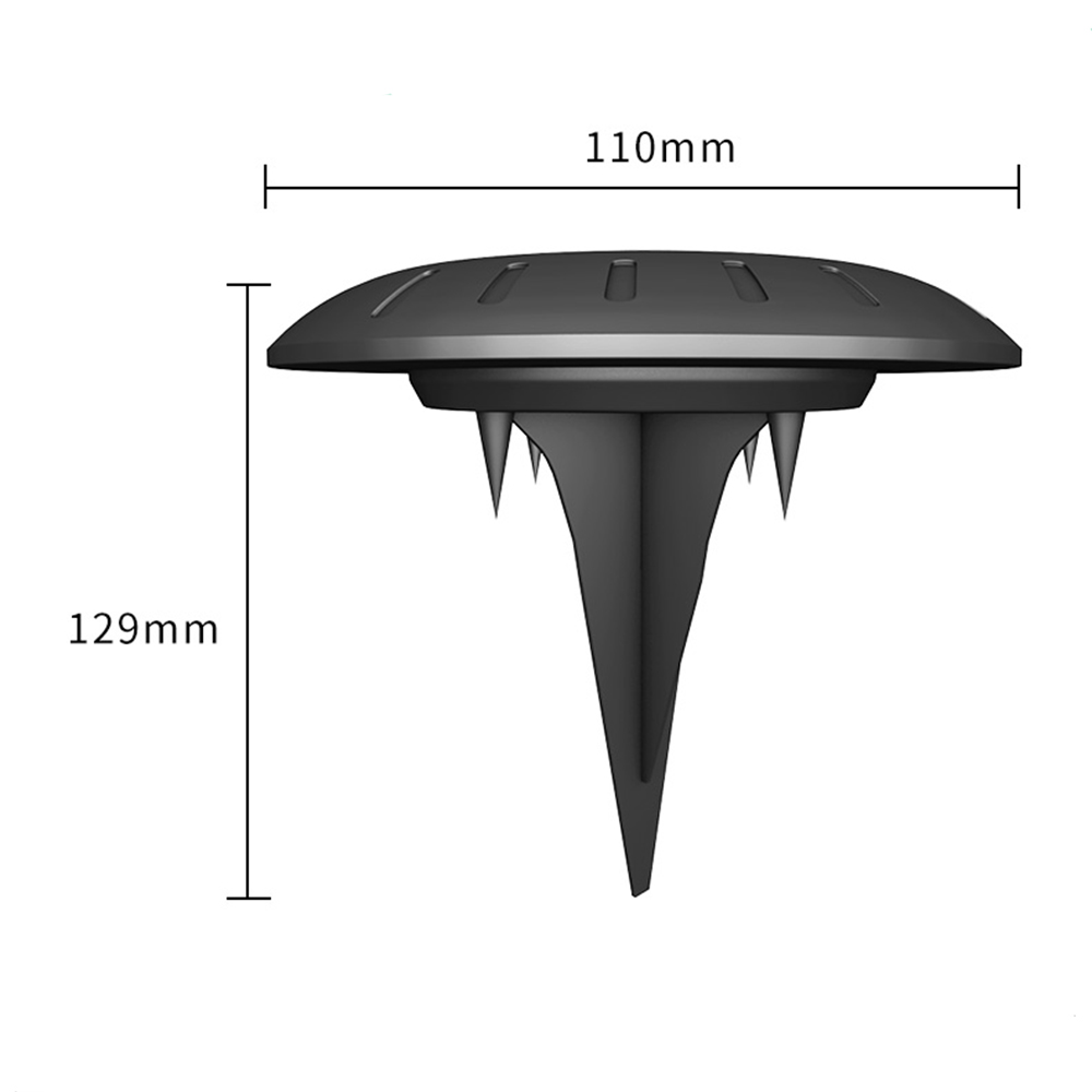 8leds movido a energia solar s - Outdoor Lighting Under Deck avaliação e preço