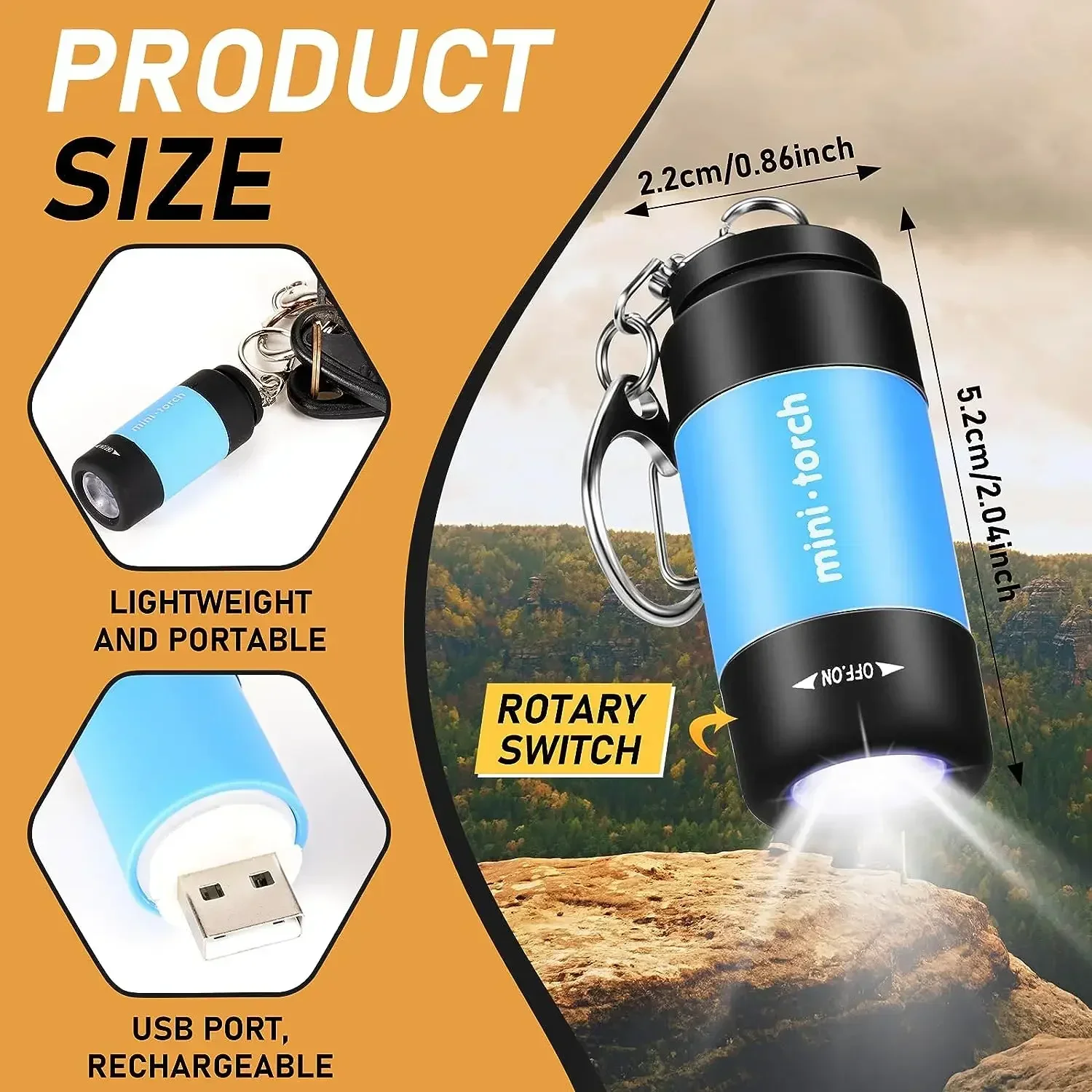 Lanterna LED Recarregável USB  - Outdoor Lighting Ideas For Party avaliação e preço
