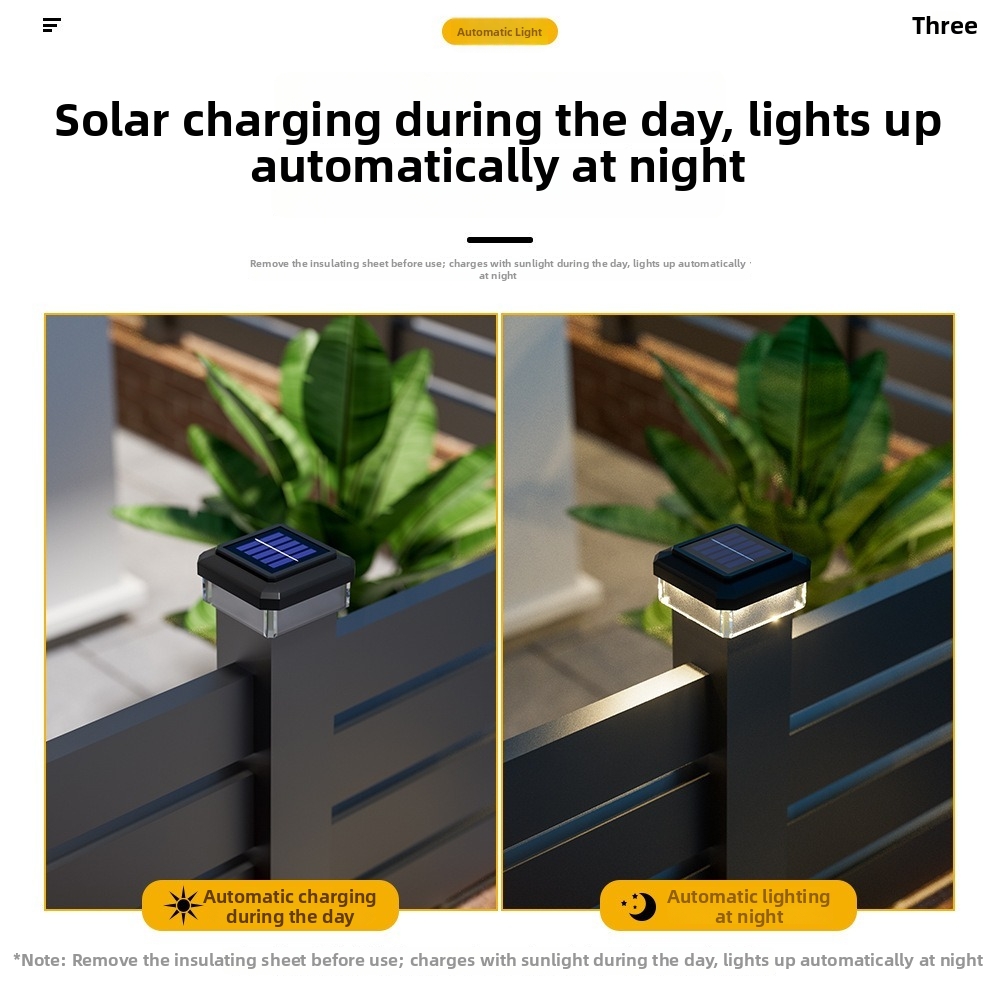 Luz de Poste Solar LED à Prova - Post Cap Light avaliação e preço