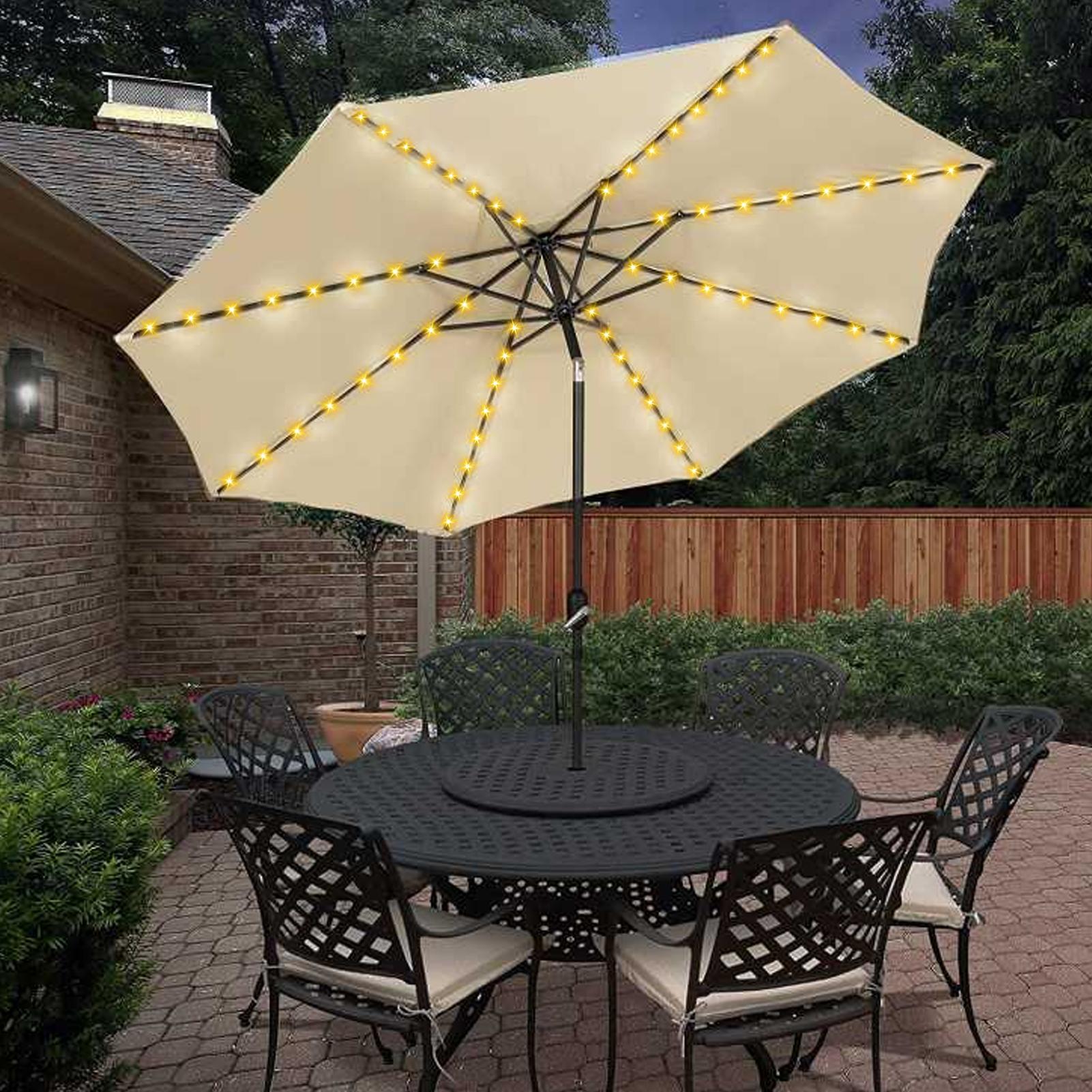 Luz de corda para guarda-sol c - Solar Fairy String avaliação e preço