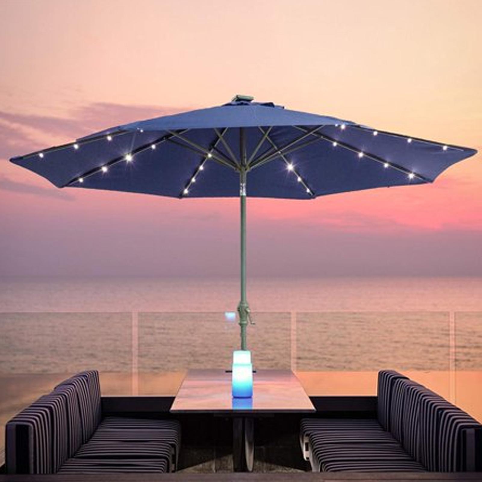 Luz de corda para guarda-sol c - Solar Fairy String avaliação e preço