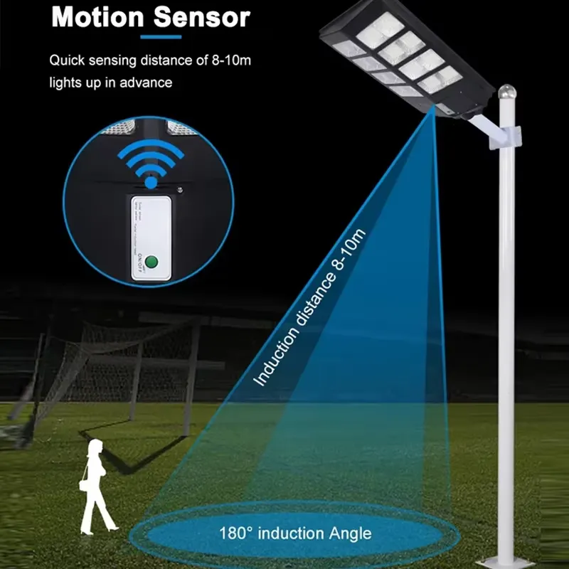 Luminária de Rua LED Solar 9W  - Outdoor Lighting With Motion Sensor avaliação e preço