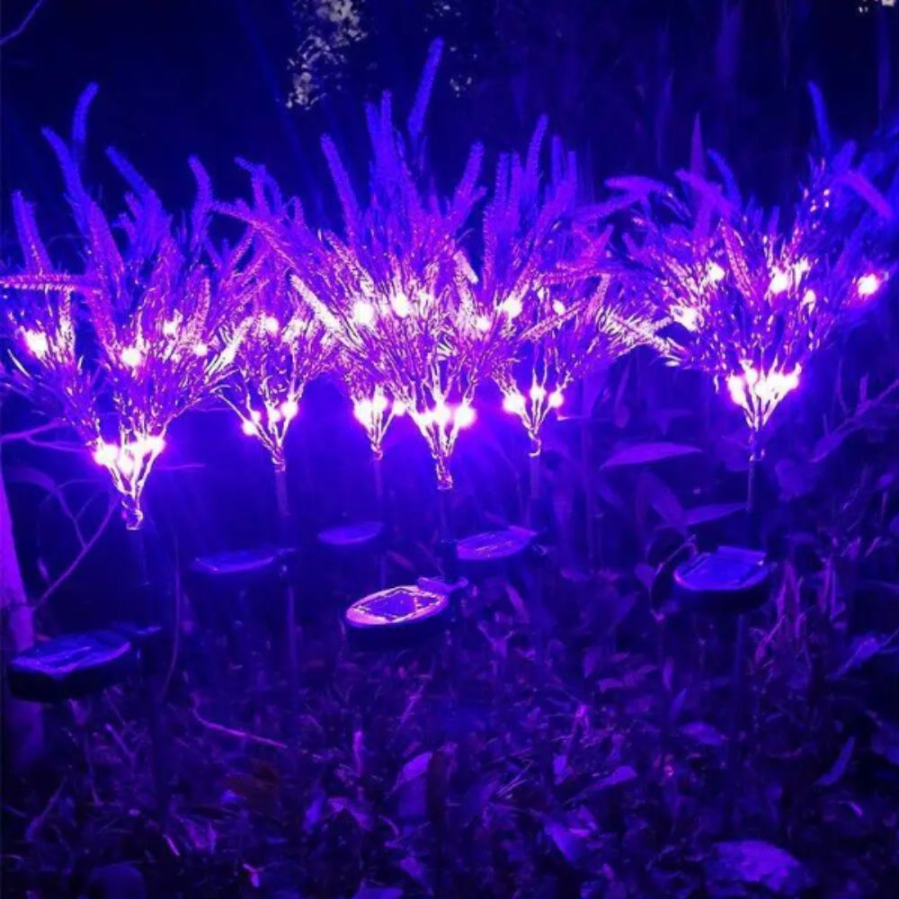 Luz Solar LED Roxa em Formato  - Outdoor Lighting Unit avaliação e preço