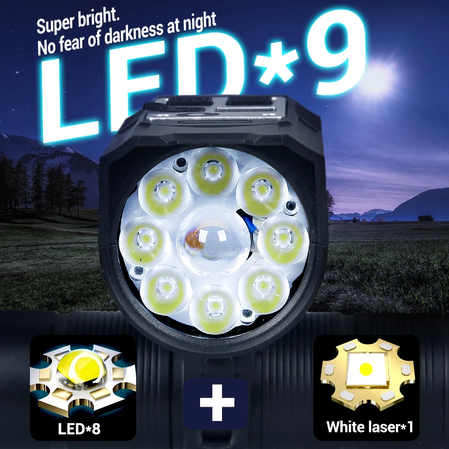 Lanterna de Bicicleta LED 9 em - Outdoor Lighting Ideas For Party avaliação e preço