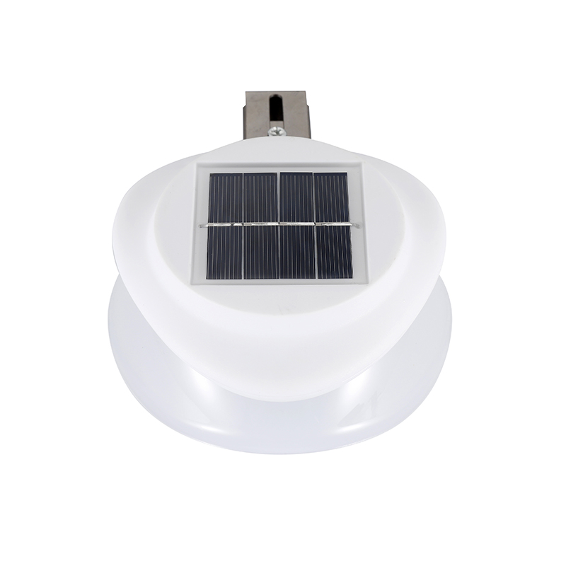 9 LED UFO Luzes de rua solares - Post Cap Light avaliação e preço