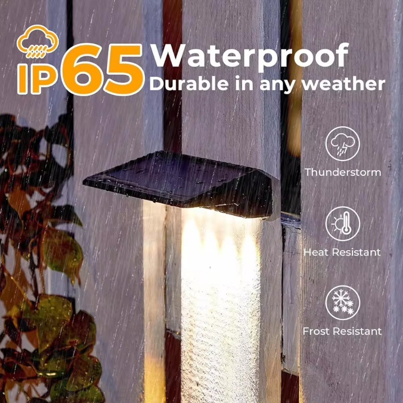 1-4 pçs luz de parede solar ao - Outdoor Lighting Zigbee avaliação e preço