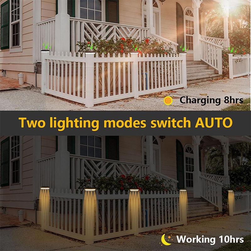 Coluna solar led luz ao ar liv - Post Cap Light avaliação e preço
