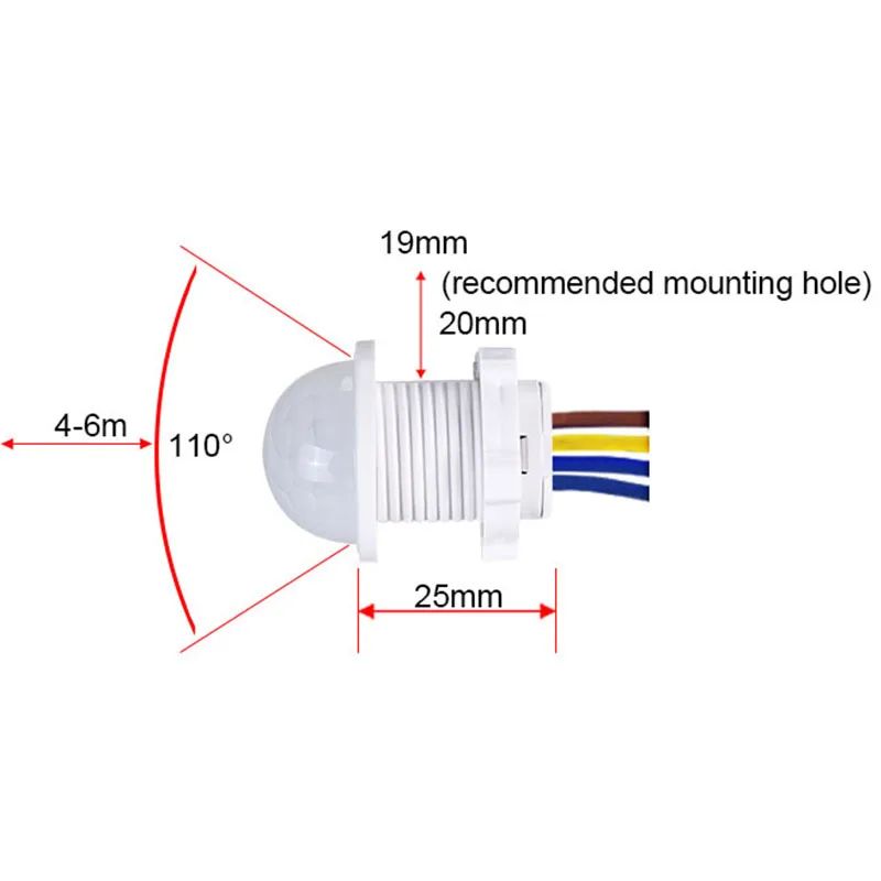 Sensor de Movimento PIR Inteli - Outdoor Lighting With Motion Sensor avaliação e preço