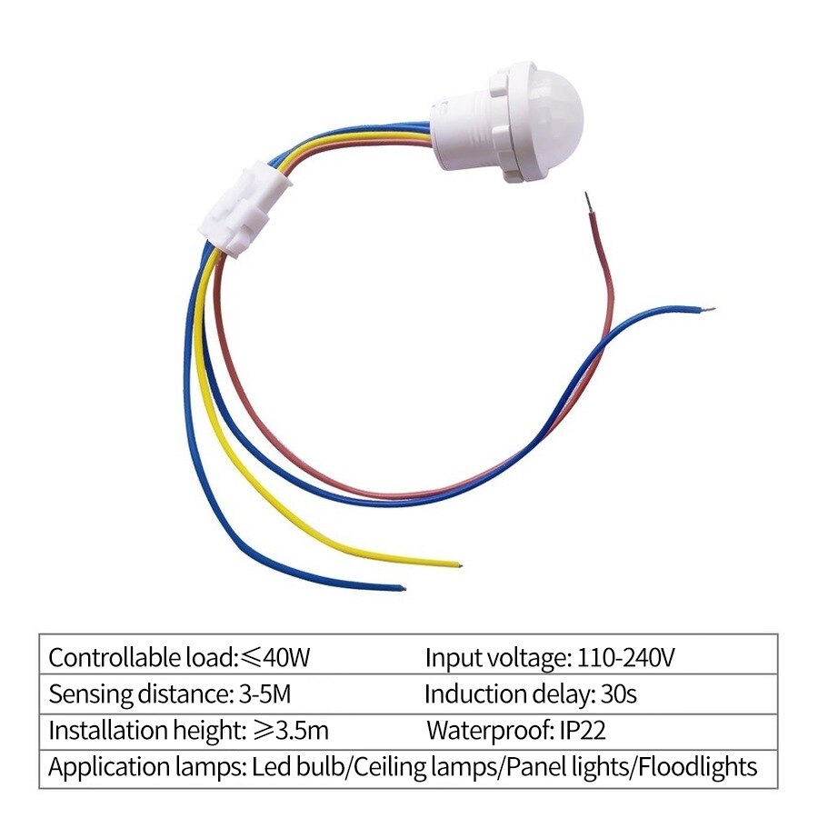 Sensor de Movimento PIR Inteli - Outdoor Lighting With Motion Sensor avaliação e preço