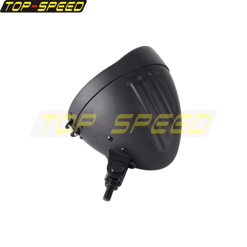 Preto/cromado farol da motocic - Outdoor Lighting Unit avaliação e preço