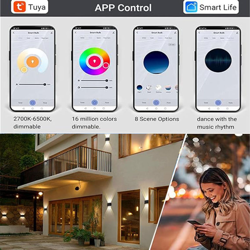Tuya Smart Life APP controlado - Outdoor Lighting Zigbee avaliação e preço
