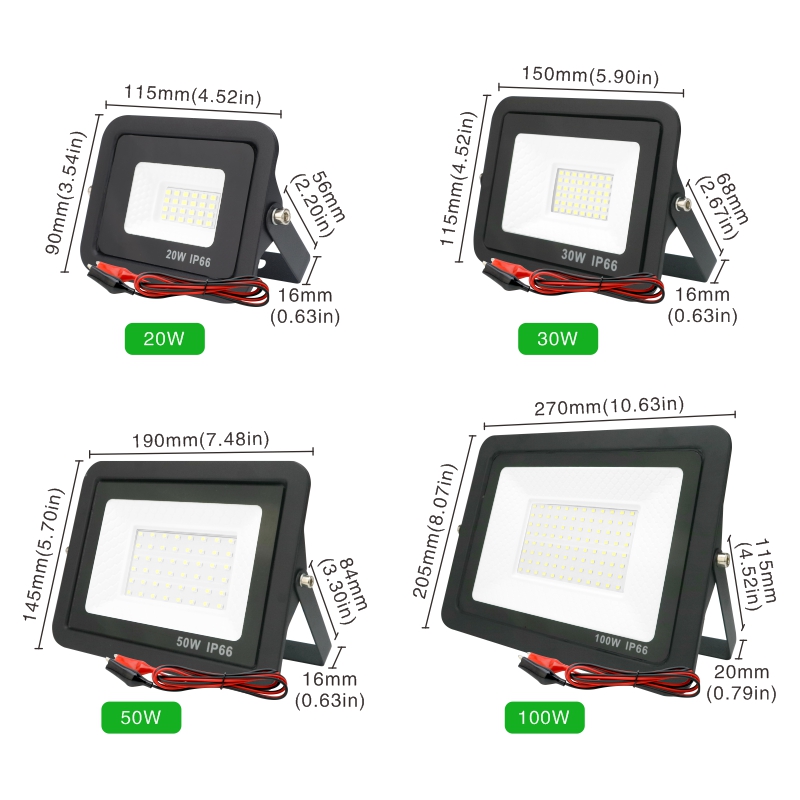 20w 30 50 100 dc12v conduziu a - Outdoor Lighting Volt avaliação e preço