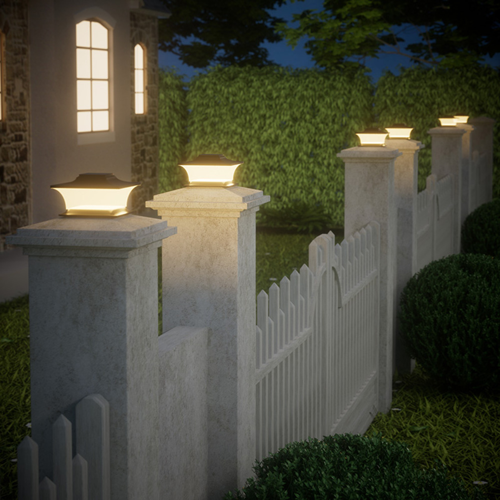 Luz Solar LED para Poste de Ce - Post Cap Light avaliação e preço