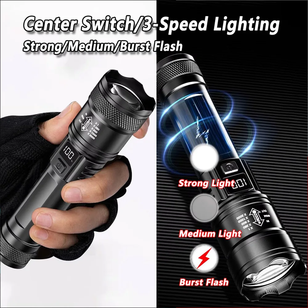 Lanterna LED Recarregável com  - Outdoor Lighting Permanent avaliação e preço