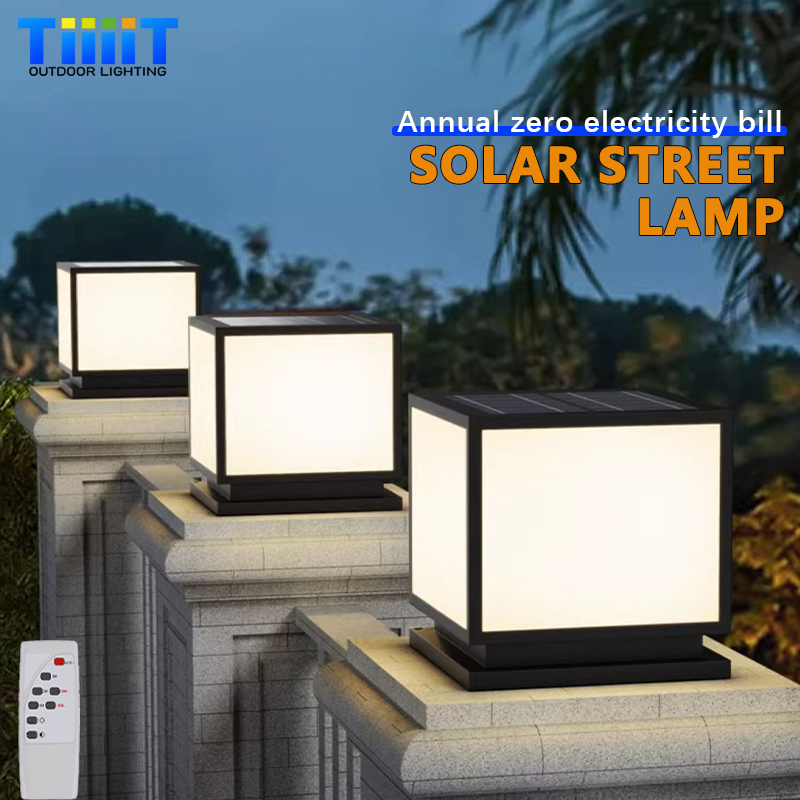 Luz Solar LED para Coluna Exte - Post Cap Light avaliação e preço