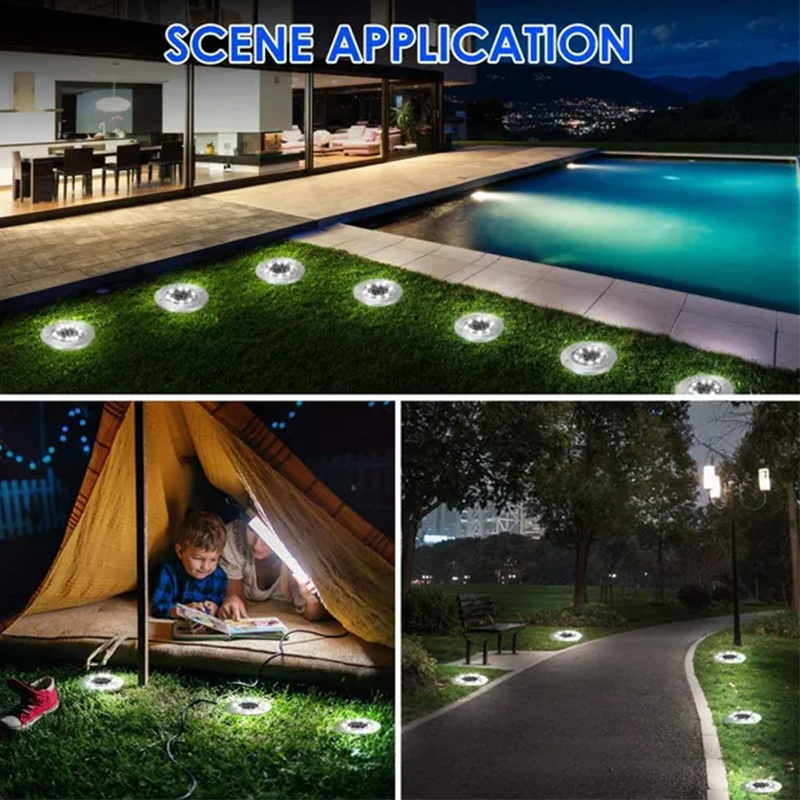 Luzes Solares LED 8/20 para Ja - Outdoor Lighting Under Deck avaliação e preço