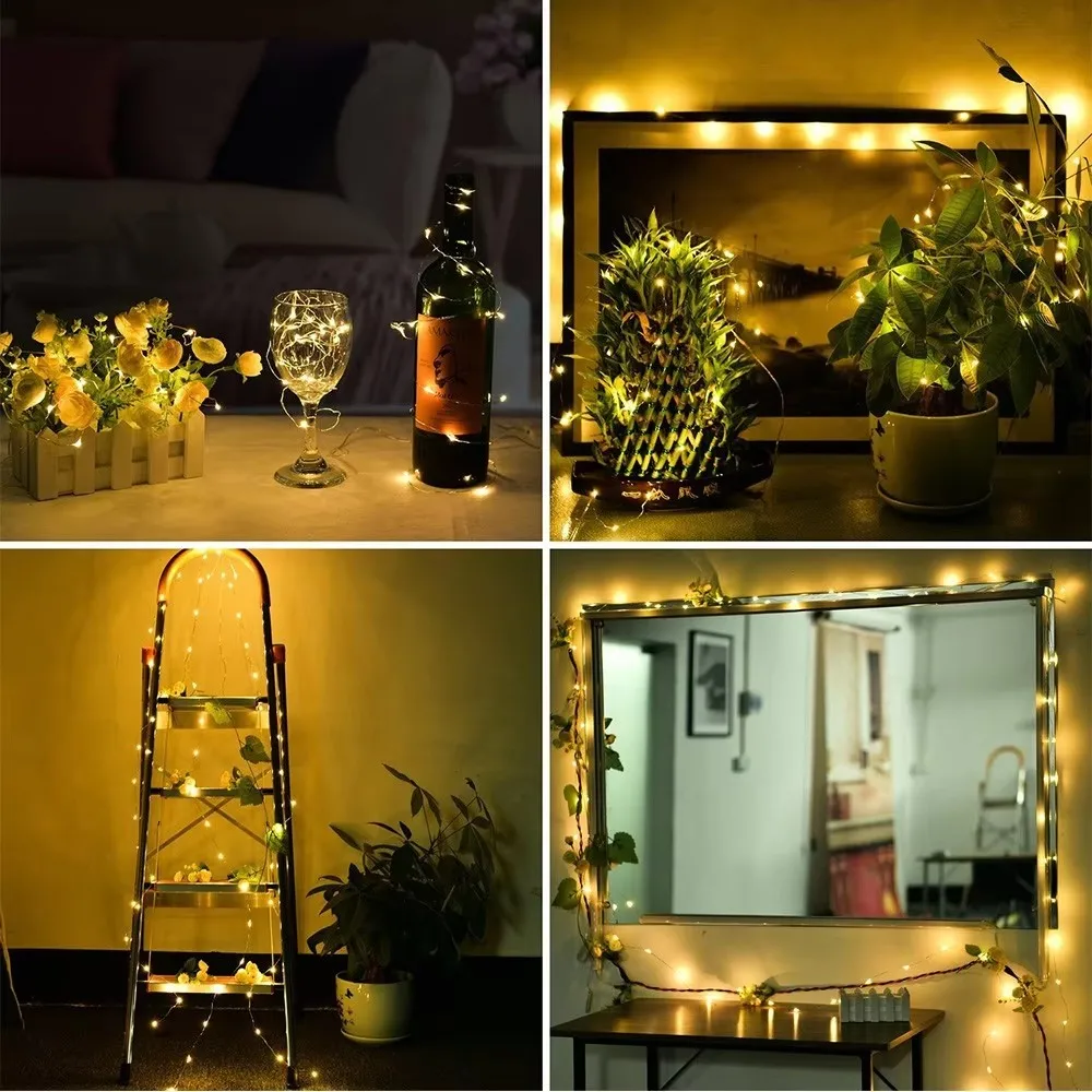 Luzes de fadas solares ao ar l - Solar Fairy String avaliação e preço