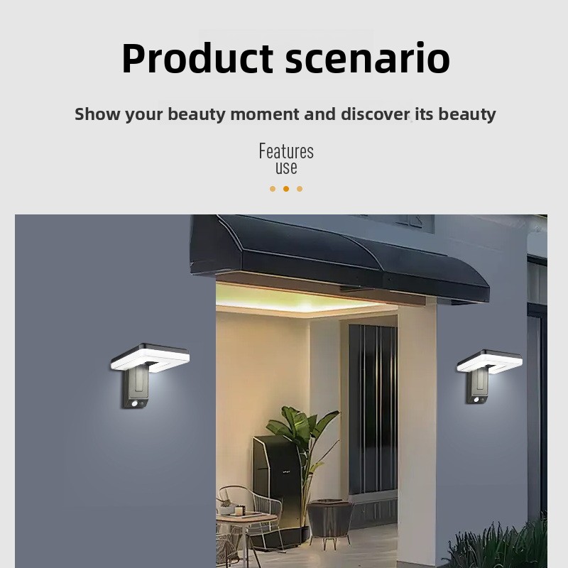 Novo inteligente ao ar livre d - Outdoor Lighting With Motion Sensor avaliação e preço